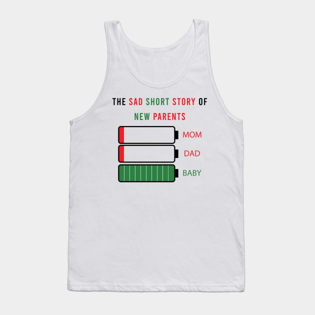 The sad short story of new parents Tank Top by LOQMAN